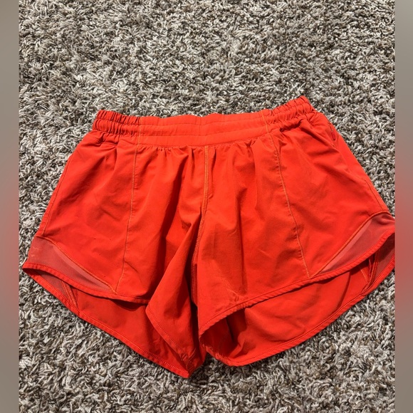 lululemon athletica Pants - Lululemon hotty hot shorts carnation red